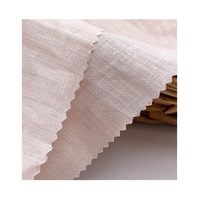 China QUICK DRY Eco Friendly 100% Linen Fabric Light Weight For Men And Women Linen Canvas Tailoring Fabric for sale