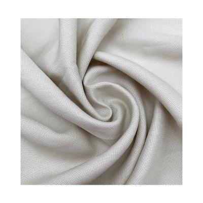 China Anti-Mildew In 30%linen 70%Rayon fabric 205GSM stock fabricfor dreaa rayon soft linen fabric for sale