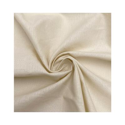 China Wholesale wrinkle resistant cotton blend fabric factory supply 150gsm woven canvas for clothing cotton canvas for sale