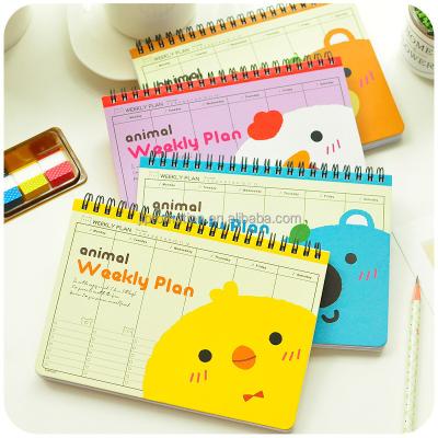 China Cute Spiral Spiral Mini Notebook for Kids for sale