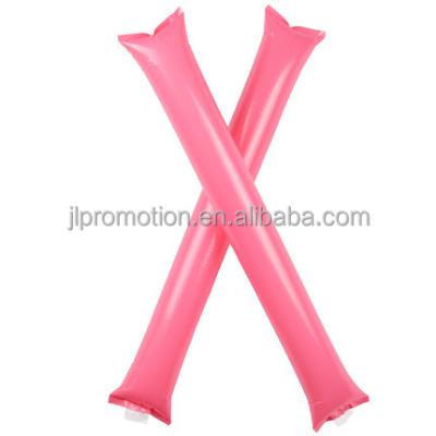 China Plastic Inflatable Cock Tap Stick, Inflatable Cheering Stick Balloon, Long Cheering Balloon Stick for sale