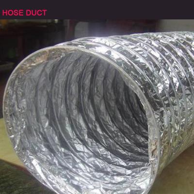 China Factory Wholesale Price Air Vent Hose For Grow Tent Aluminum Foil Air Conditioning PVC Air Hoses Flexible Spiral Duct Rating for sale