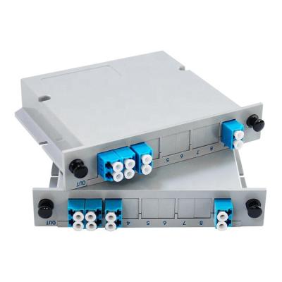 China 1260-1620nm 6CH  Wavalength Division Multiplexer add drop OADM CWDM cassette for CATV line monitoring for sale