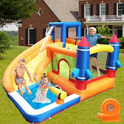 China Oxford Cloth New Arrival Kid Have Fun Items Jumping Castle Water Slide Inflatable Toddler Bouncy Bouncy House for sale