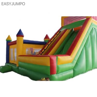 China Outdoor Entertainment EASYJUMPO Bounce House Adult Inflatable Bouncy Castle Inflatable Jumping Castle Bouncer With Slide for sale