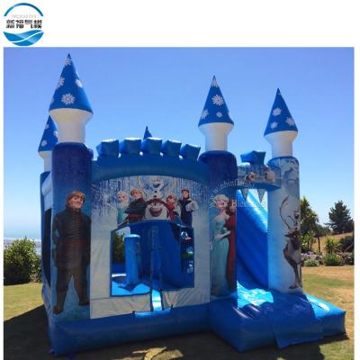 China Cheap Outdoor Playground Inflatable Bouncer House For Sale, Used Frozen Inflatable Bouncer Castle For Kids for sale