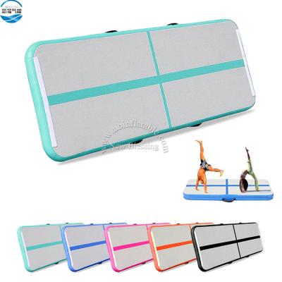 China Factory Durable High Quality Inflatable Air Track Rolling Mattress,Gym Air Track Mat Gymnastic Inflatables for sale