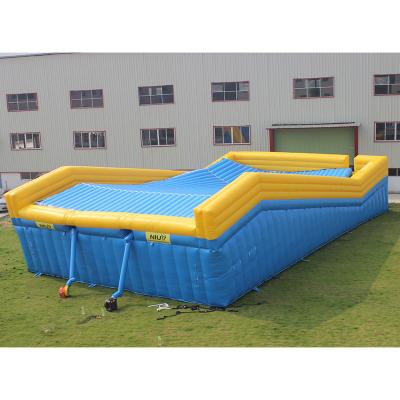 China Extreme Inflatable Jump Ramp Giant Inflatable Sport Safety Ski Landing Air Bag Party/Activity/Outdoor/Game/Sports FMX BMX Mountain Motorcycle Stunt Inflatable Ramp for sale