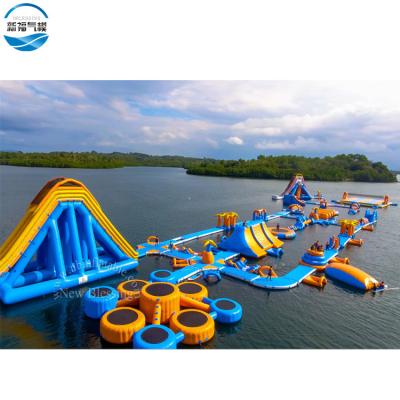 China Outdoor Water Trampoline Entertainment Commercial Inflatable Water Park, Water Park Equipment Inflatable Floating Game On The Sea for sale