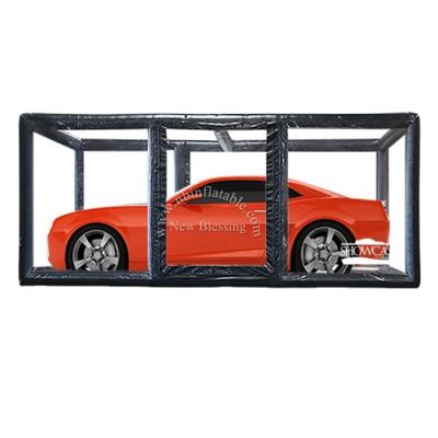 China Indoor PVC Garage Party Dust Proof Clear Bubble Inflatable Car Paint Booth for sale