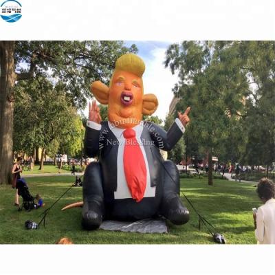 China Large Inflatable PVC Oxford Cloth PVC Oxford Cloth Trump Rat Inflatable Ball In Philadeplphia NB006-2 for sale