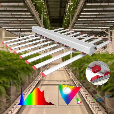 China Seed starting full spectrum sulight IR UV lm301h lm301b grow light led indoor plants bar 800w led grow light for sale