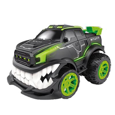 China 360 Degree Rotate 360 ​​Degree 2.4G Rotate Radio Control Stunt Toy Car With Lighting In Plastic Color Box for sale