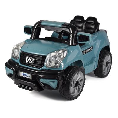 China Ride On Toy Kids Radio Control Two Seats Children Ride On Electric Car Kids For Wholesale With MP3 Battery 6V Speed ​​3.4KMH for sale