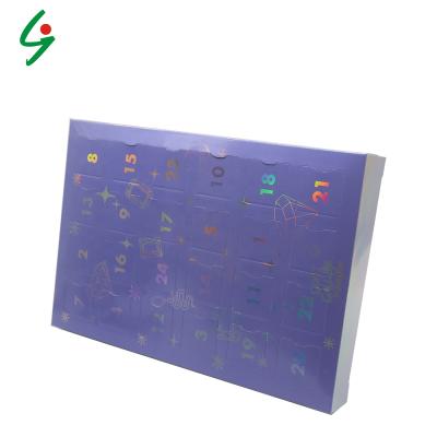 China Recyclable Custom Holographic Printed Logo And Iridescent Glossy Foil Box For Gift Packaging for sale