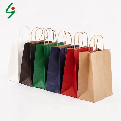 China Custom Kraft Paper Shopping Bags Wholesale Logo Personalized Ecommerce Paper Bag Recyclable for sale