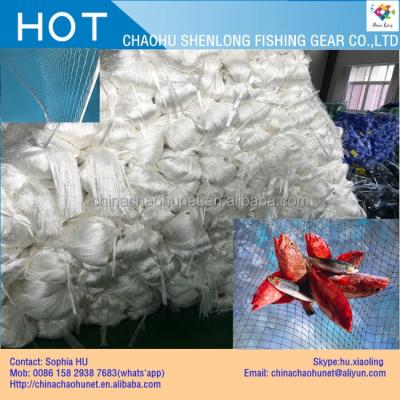 China Multifilament Multifilament Fishing Net, CHAOHU Factory, High Quality Cheap Price, Length Way Stretching for sale