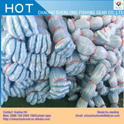 China Bright/Soft/Strong Knot Light Blue Monofilament Nets, Nylon Mono Fishing Nets Wholesale Cheap Price PA China Manufacture for sale