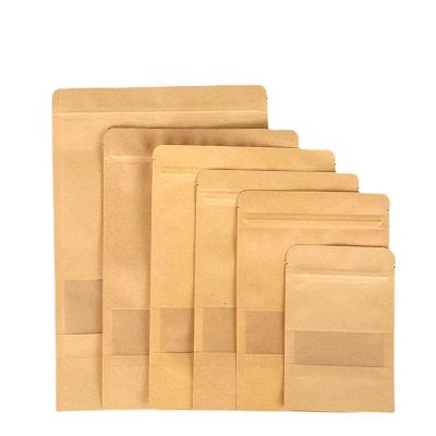 China High Quality Recyclable Paper Kraft Paper Coffee Bags Food Wrapping Paper Bag for sale