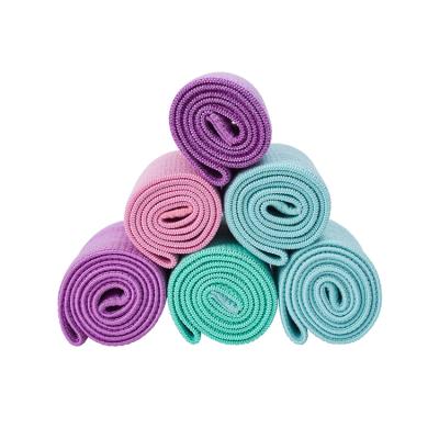 China Sports Fabric Resistance Bands Exercise Band Fitness Home Gym Yoga Elastic Hip Band for sale