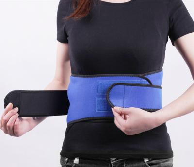 China Neoprene Adjustable Orthopedic Waist Support Belt Waist Trimmer Back Sweat Belt for sale