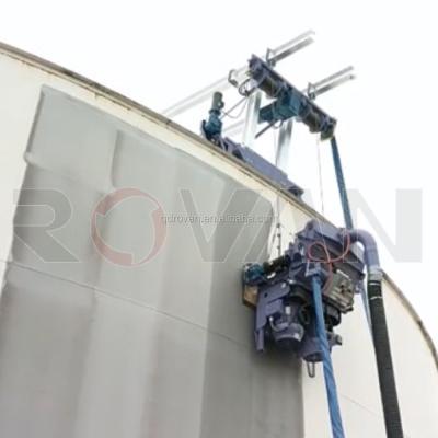 China Factory Vertical Oil Tank Big Cleaning Fasterblaster Shot Blasting for sale