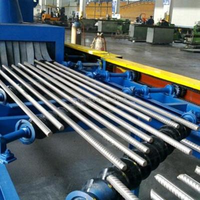 China Building Material Shops Rebar Steel Bar Shot Blasting Polishing Machine for sale