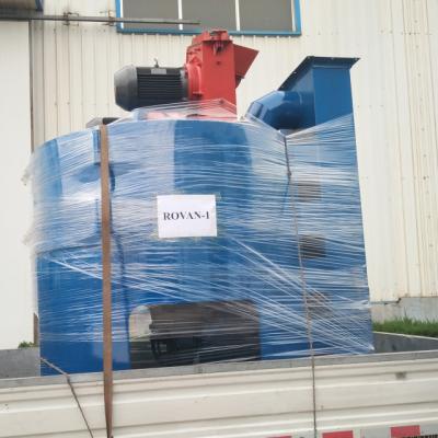 China Rust Removing Coin Spring Turntable Shot Blasting Machine for sale