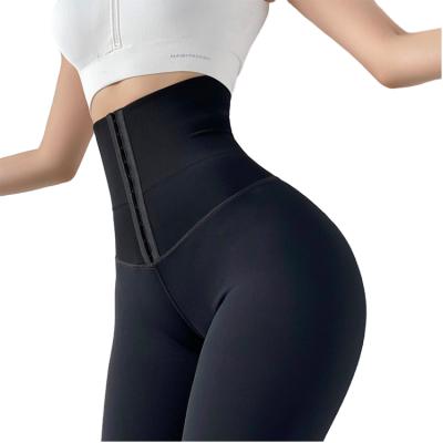 China Fashion Antibacterial Yoga Pants High Waist Thigh Butt Trainer Sauna Bodyshaper For Women for sale