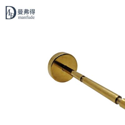 China High Quality Commercial Type Store Merchandise Display Gold Plating Round Wall Hanging Hook for sale