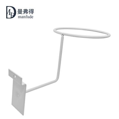 China Store Merchandise Display Hat Slatwall Hook Display Racks Supermarket Shelves Accessories PVC Slatwall for sale