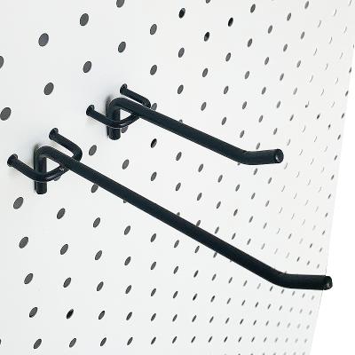 China Shop Merchandise Show Single Fork Display Hanging Hook For Pegboard In Display Hooks for sale