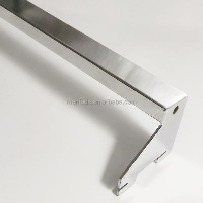 China Iron Metal Square Tube Use With Hook Plating Customizable Display Racks Accessories for sale