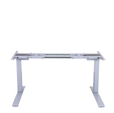 China Modern Electric Adjustable 2 Leg Height Position Desk Extendable Desk, Dual Motor for sale