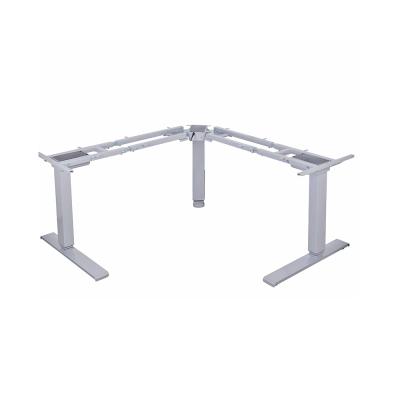 China (Size) New Adjustable Aluminum Electric Sit Stand Desk Frame for School Office Building Workshop and Entertainment Home Venues for sale