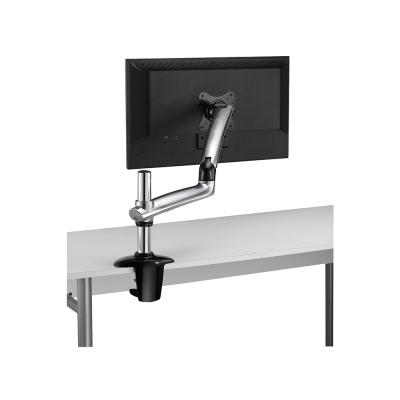 China Desktop Minimalist Aluminum Mount Adjustable Monitor Computer Arm For Monitor Up To 27