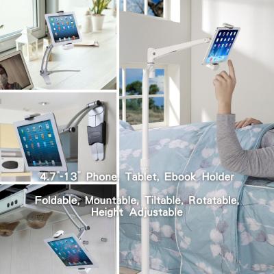 China Aluminum Foldable Cell Phone &Tablet Mountable Holder, Fit 4.7-13