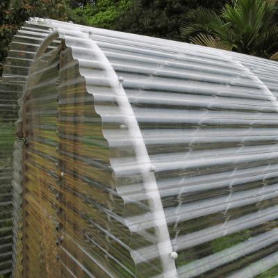 China Modern High Quality Polycarbonate Corrugated Sheet Size Custom Polycarbonate Roof Tiles for sale