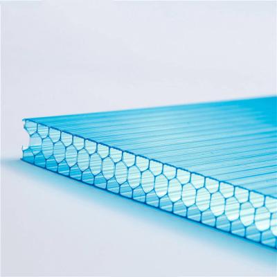 China Poly Carbonate Roof Modern Cellular Polycarbonate Sheet Polycarbonate Sheet Twin Wall for sale