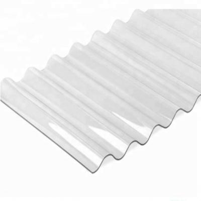 China Light Weight Modern High Impact Strength PC Corrugated Sheet Corrugated Polycarbonate Roofing Sheet for sale