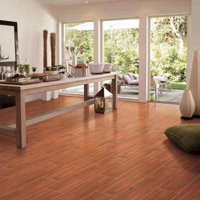 China Indoor Rustic Tiles Foshan Wood Tile For Flooring 20x120 Ceramic Tiles Texture Non-slip Porcelain Wood Tiles for sale