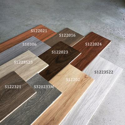 China Hot Sale 200x1200mm Rustic Tiles Non-slip Wood Ceramic Tile Use Indoor Wood Tiles for sale