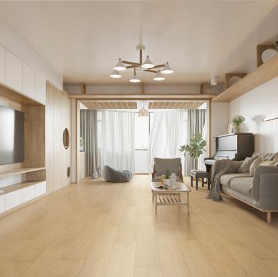 China High Quality Rustic Style Single Grain SPC Wood Flooring Anti-slip Wear-resistant Waterproof for sale