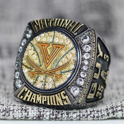 China 2019 Virginia Cavaliers Classic Basketball NCAA Casual/Sporting National Championship Ring for sale