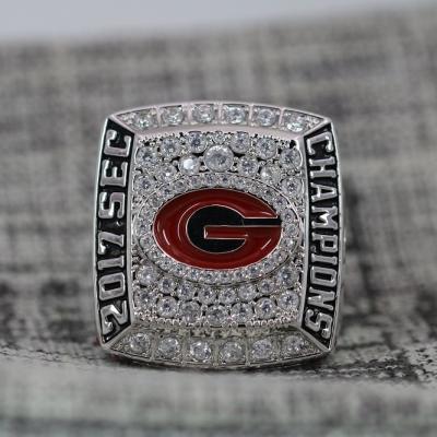 China Quality Details Bulldogs High Level Championship Rings MC Casual/Sports Jewelry for sale