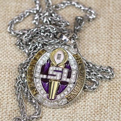 China 2019 LSU National Casual/Athletic Football Championship Pendant for sale