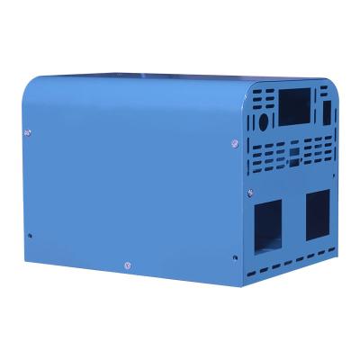 China Precision Sheet Metal Parts Stainless Steel Battery Cabinet Server Chassis Aluminum Computer Case for sale