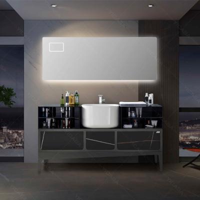 China Modern used cabinets bathroom vanity kitchen and bathroom cabinets and vanity for sale