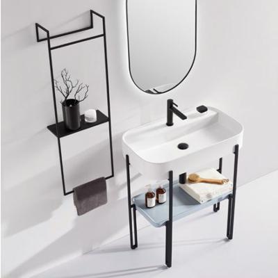 China 2021 Modern Basin Bathroom Vanity Unit Cheap Modern Bathroom Vanity Single Bathroom Vanity for sale