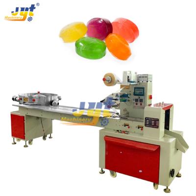 China Hot Selling Easy Operation Small Candy Packing Machine Pillow Gummy Rotary Packaging Machine for sale